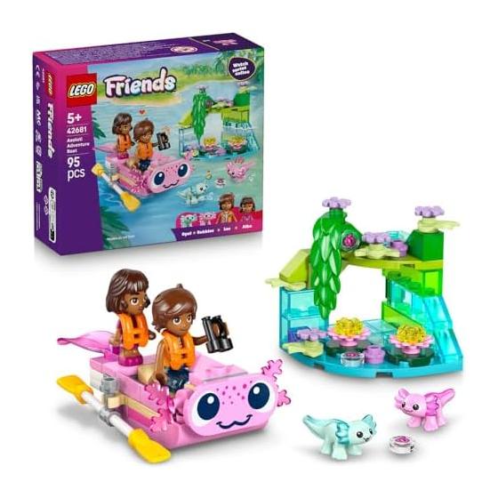 LEGO Friends Axolotl Adventure Boat Toy Birthday Present Block Educational Girls Boys Children 5 Years Old 6 Years Old 7 Years Old 8 Years Old