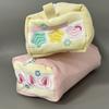 Strawberry Pencil Case Large Compartment Corduroy Pencil Pouches Portable Cosmetic Bag For Student School Supplies