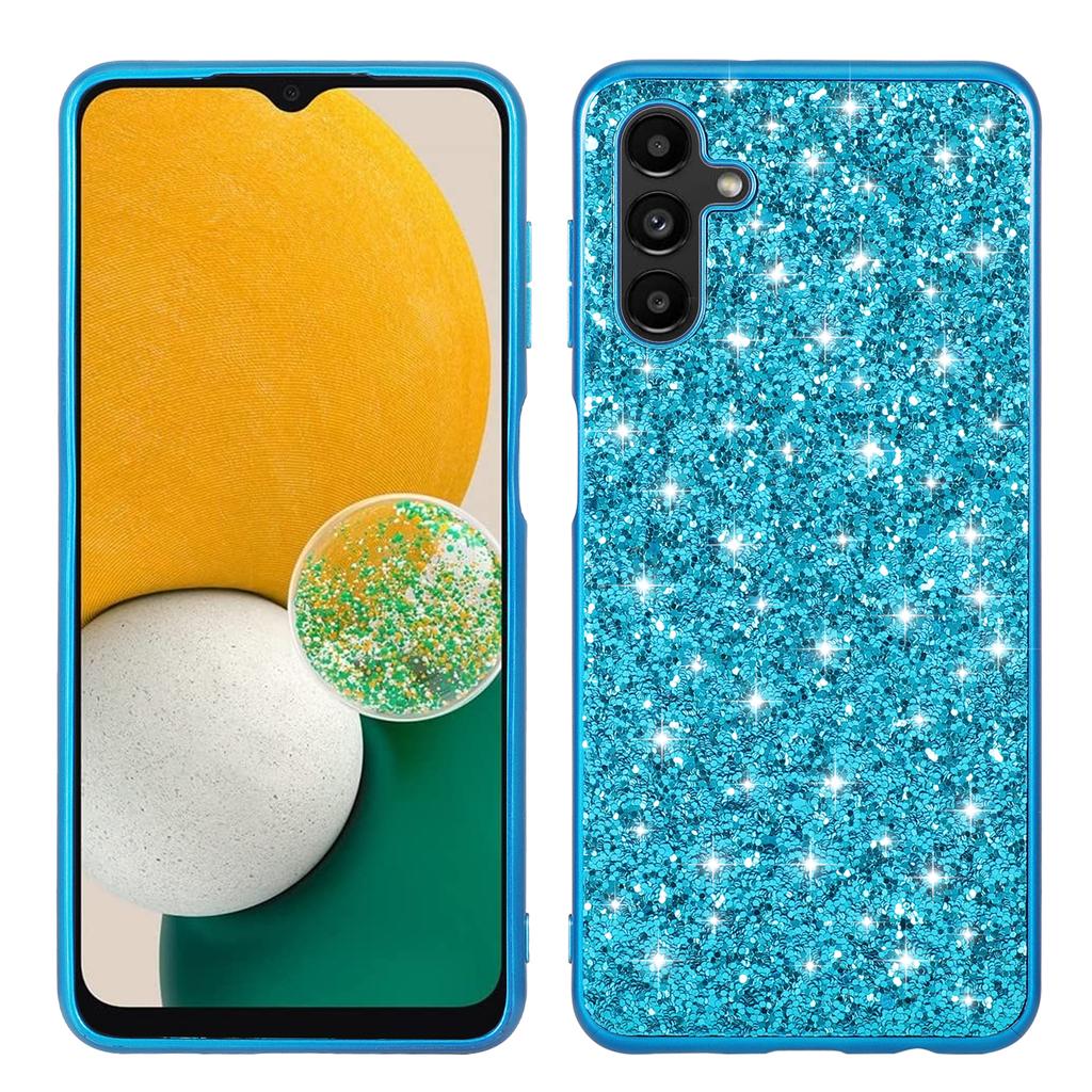 Pro Samsung Galaxy A56 5G Pouzdro TPU+PC Třpytivý Glitter Kryt na zadní stranu telefonu