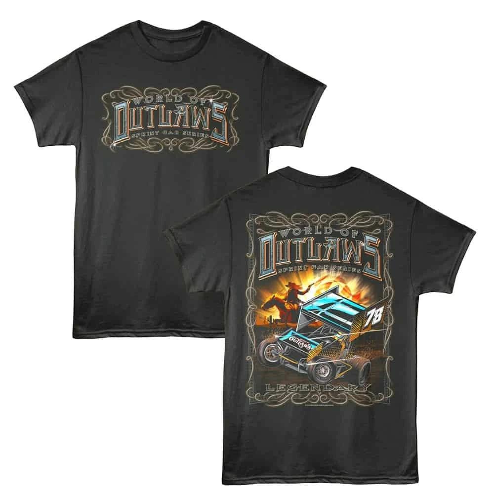 

World of Outlaws Legendary Men s T Shirt 4XL