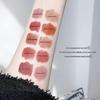 Set of 5 Matte Lip Glazes: Long-Lasting Velvet Finish in Milk Tea Color for a Natural Look