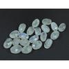 7X11MM Natural Rainbow Moonstone Checker Cut Oval Cabochon Gemstone 20PcsLot C-1779