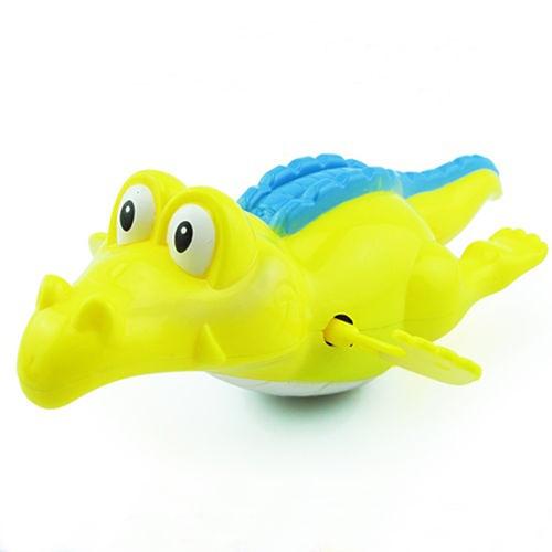 1st Creative Baby Kid Bath Time Wind-Up Diver Simning Crocodile Clockwork Toy