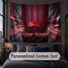 Custom Name Text Tapestry,F1 Decorative Wall Hanging, Background Tapestry For Home Bedroom