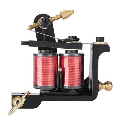10 Spulen Professionelle Legierung Tattoo Maschine Kupfer Spulen Tattoo Shader Maschine Pistole