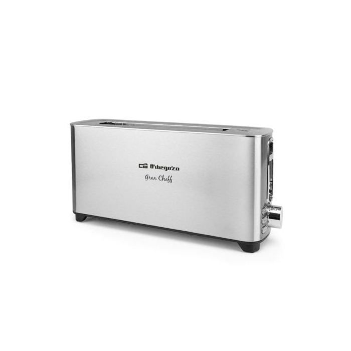 Orbegozo TO 6030 Toaster Stainless Steel 6 Intensities 1050W Crumb Tray