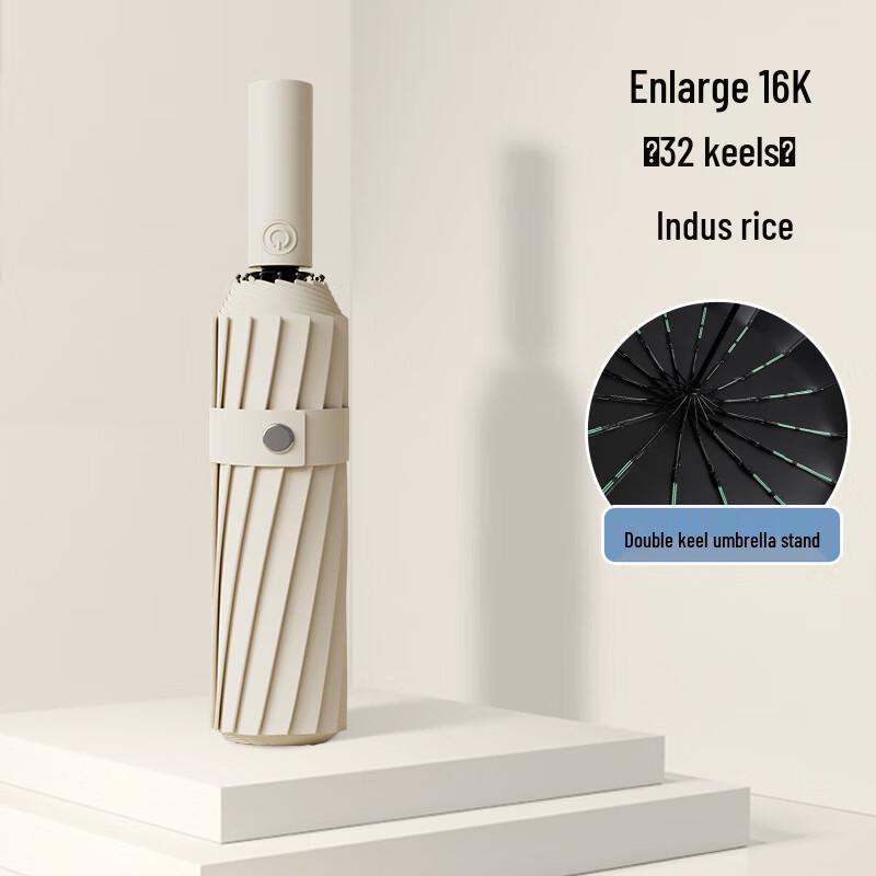 16-Rib Fully Automatic UV Protection Folding Umbrella