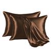 Soft Breathable Satin Pillow Cases Moisture-Wicking Silk Pillow Case Satin Pillowcase  For Sleeping
