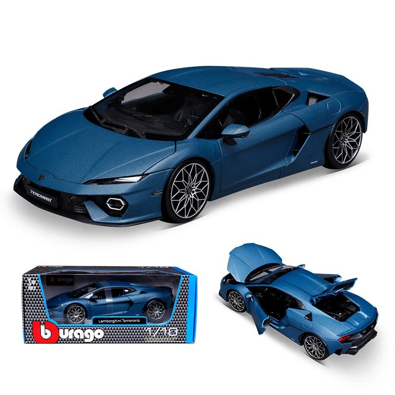 

Запас Bburago 1:18 Lamborghini Temerario Series Симуляция Сплав Миниатюрная Литая Модель Спортивного Автомобиля Украшение Индивидуальные Игрушки