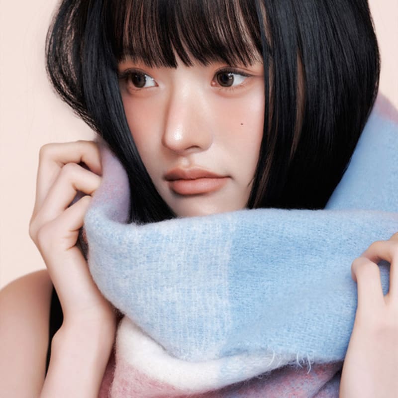 

RECLOW SNOW CHECK MUFFLER PINK FREE