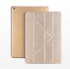 Custodia iPad Anti-Goccia Pieghevole a Y con Texture di Seta per iPad Pro Mini 6 da 10,2"