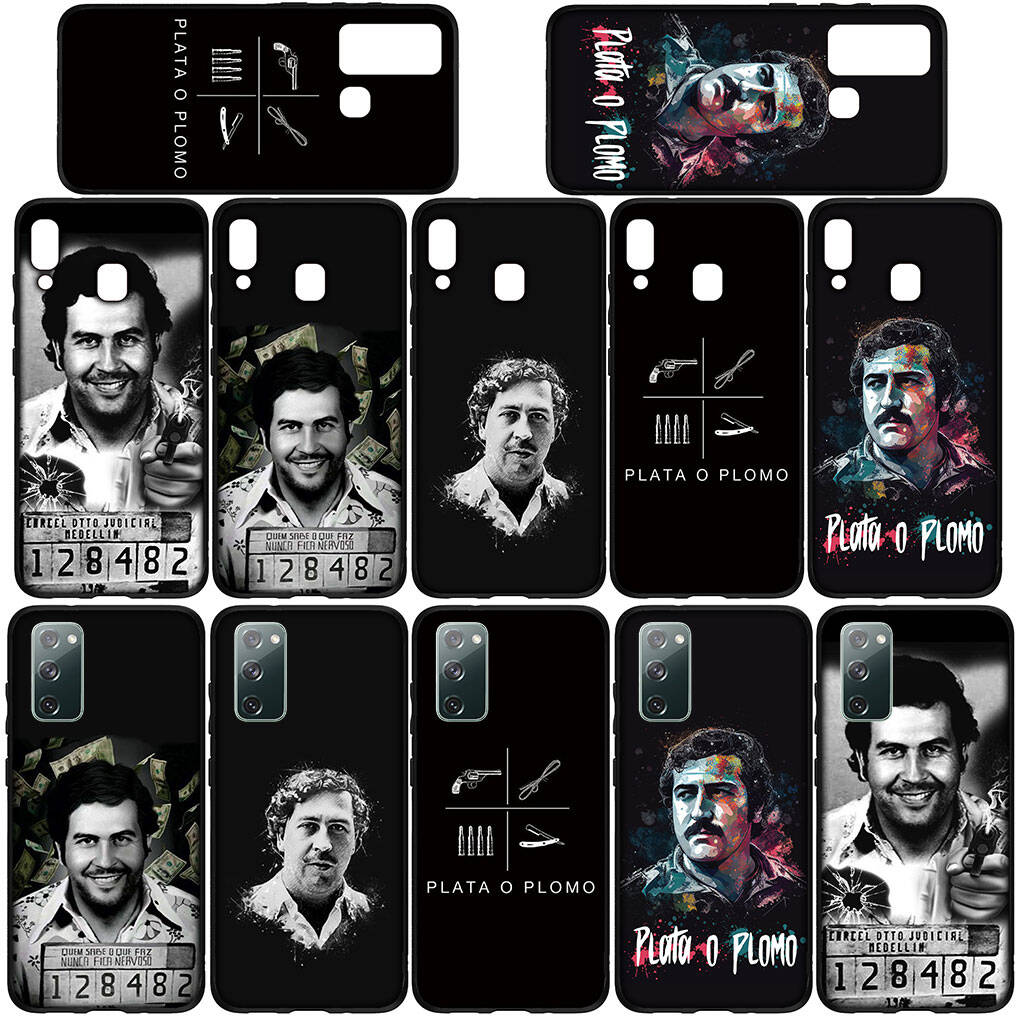 for iPhone 17 16 15 Xiaomi Poco F7 F8 X7 X6 C85 C75 C71 M8 Redmi Note 14 13 12 11 Pro Max 14C 13C 15C A3 A4 Phone Case Pablo Escobar Narcos Cover