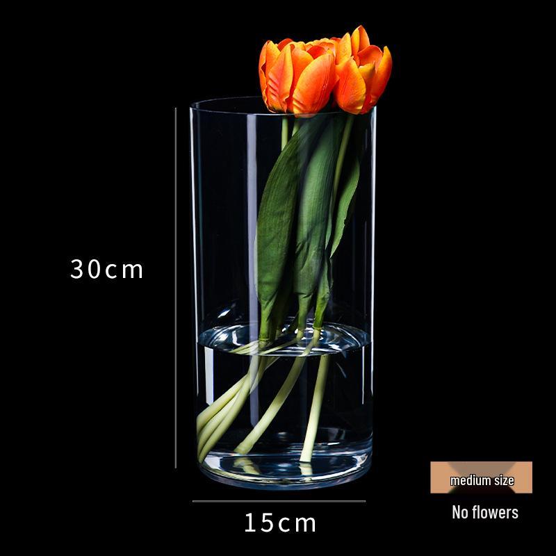 Genomskinlig Akryl Blompåse - Enkel Europeisk Stil