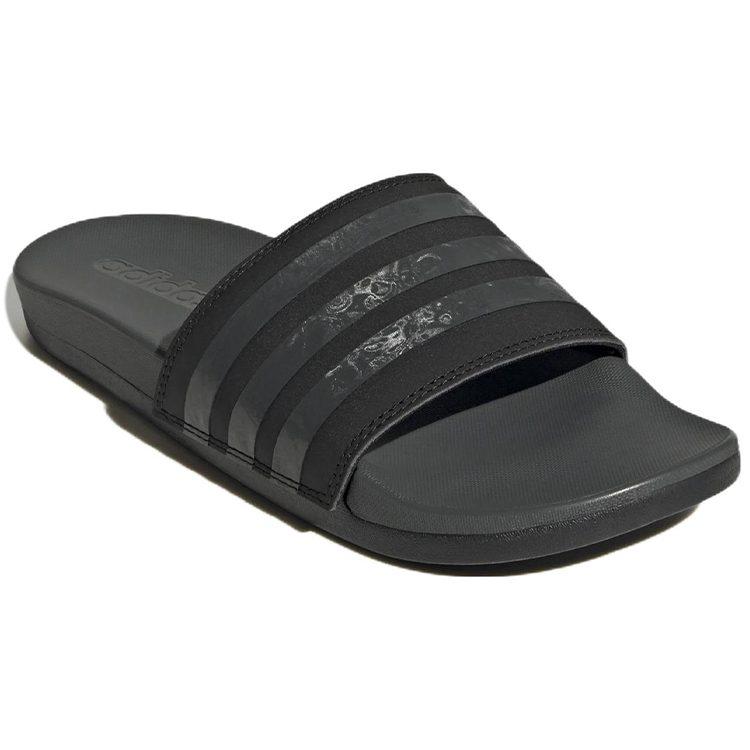adidas Adilette Comfort Pantoletten Core Black Grey Damen GX4303