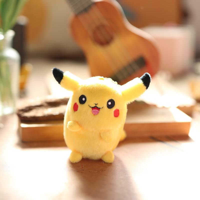 Очаровательный плюшевый брелок в виде Пикачу, милая мягкая игрушка, аксессуар для сумки для детей Style 1