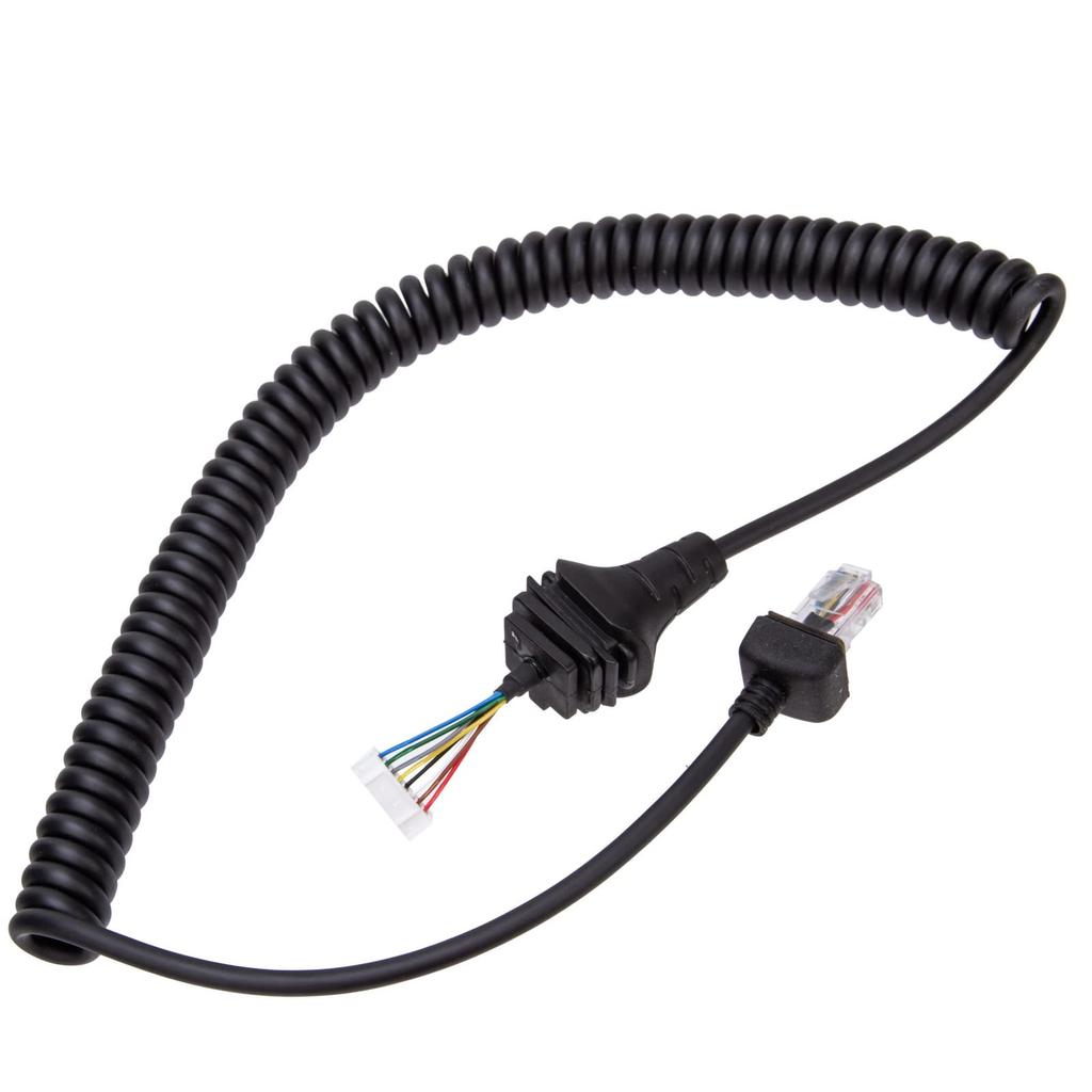 Replacement DIY Handheld Microphone Extension Cable for ICOM Radio Microphone 8-Pin HM-152 Walkie-Talkie
