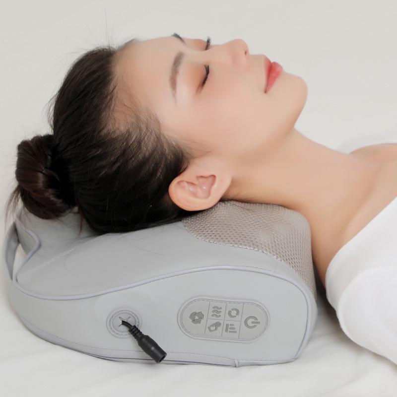 Vollkörper-Heizkissen mit Massagefunktion für Nacken, Wirbelsäule, Taille und Rücken