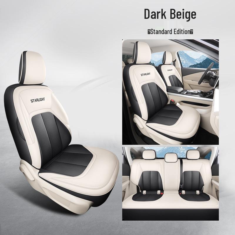Universal Full Leather Car Seat Cushion for Wuling Xingguang: All-Season Comfort