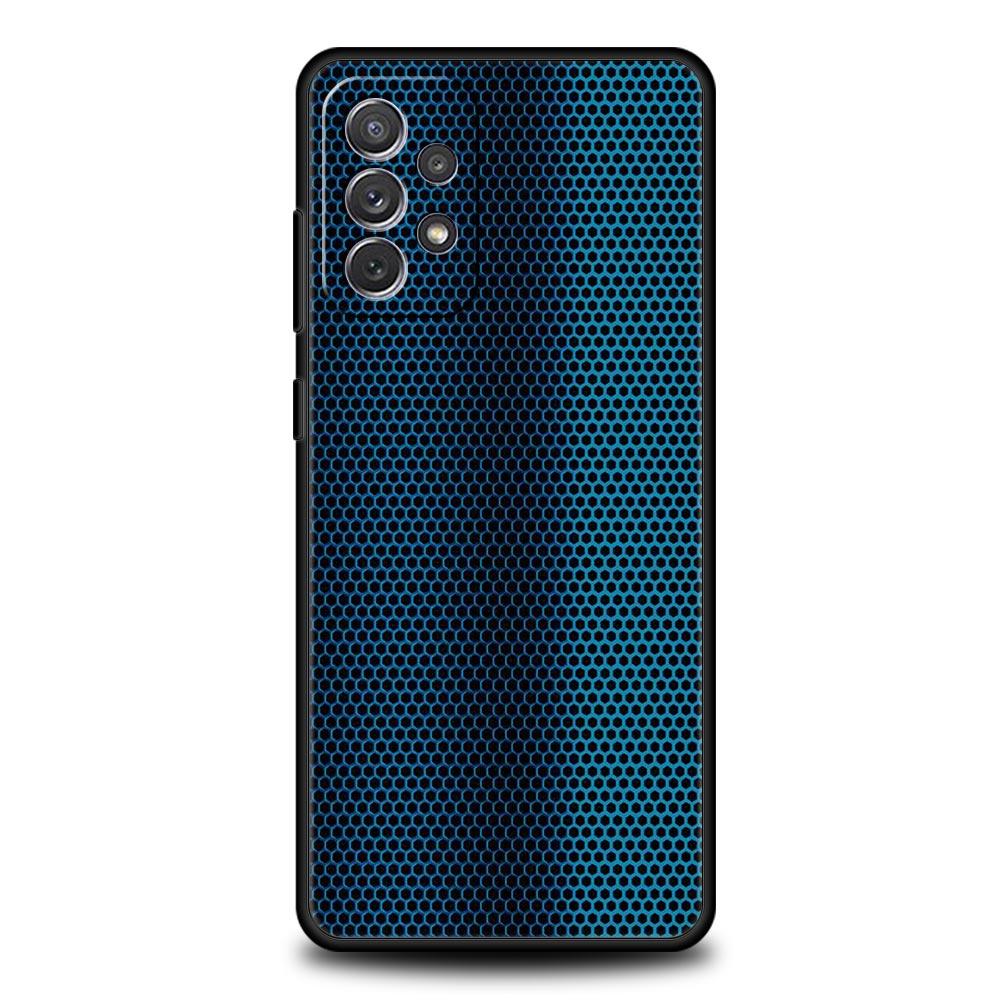 Carbon Fiber Phone Case For Samsung Galaxy A13 A51 A71 A41 A31 A21S A11 A01 A03S A12 A32 A52 A22 A23 A33 A53 A73 5G Soft Cover