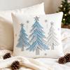 Santa Claus Christmas Pillow Cover Cartoon Print Throw Pillow Case New Cushion Cover  Holiday