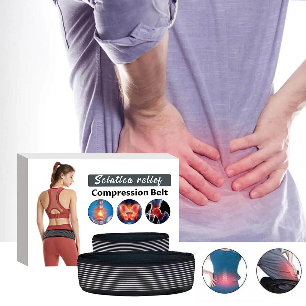 113cm Pelvic Support Belt Breathable Lumbar Vertebra Ache Corrective Band Pain Relief Anti-Slip for Pelvic Bone Correct