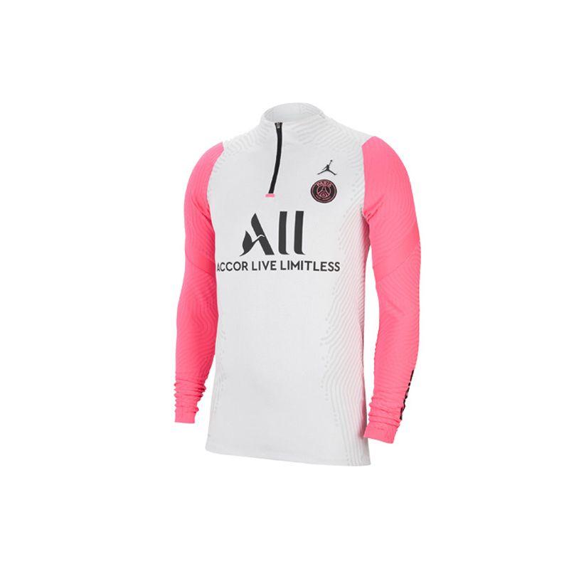 

Футболка Jordan x Paris Saint Germain Strike Vaporknit L/S белая/розовая/черная мужская уличная одежда CW1384-101 XXL