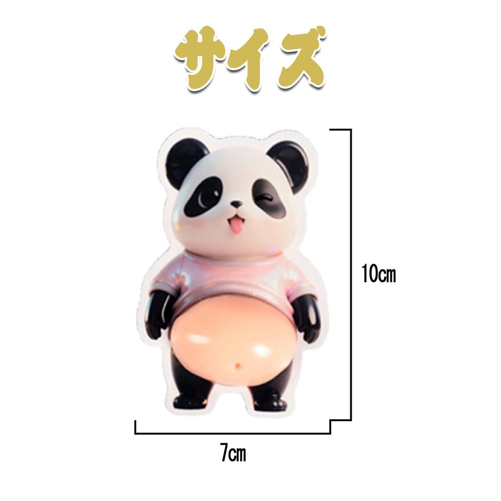 Squishy Animal 3D Dog Belly Big Belly Stress Relief Toy for Kids and Decoration for DIY Water Cell and Crafts 15 Stickers per Stickers, Soft,