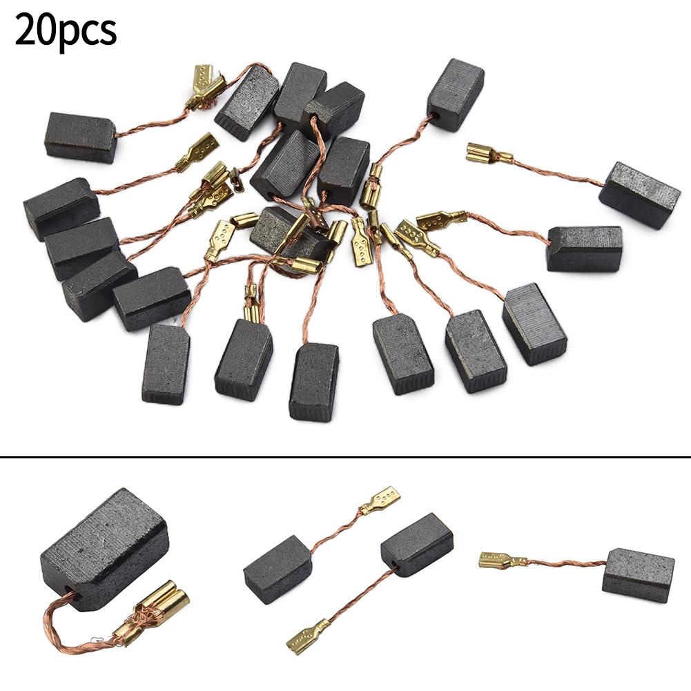 Carbon Brushes 20pcs For Angle Grinder Motor Electric Drill Accessories