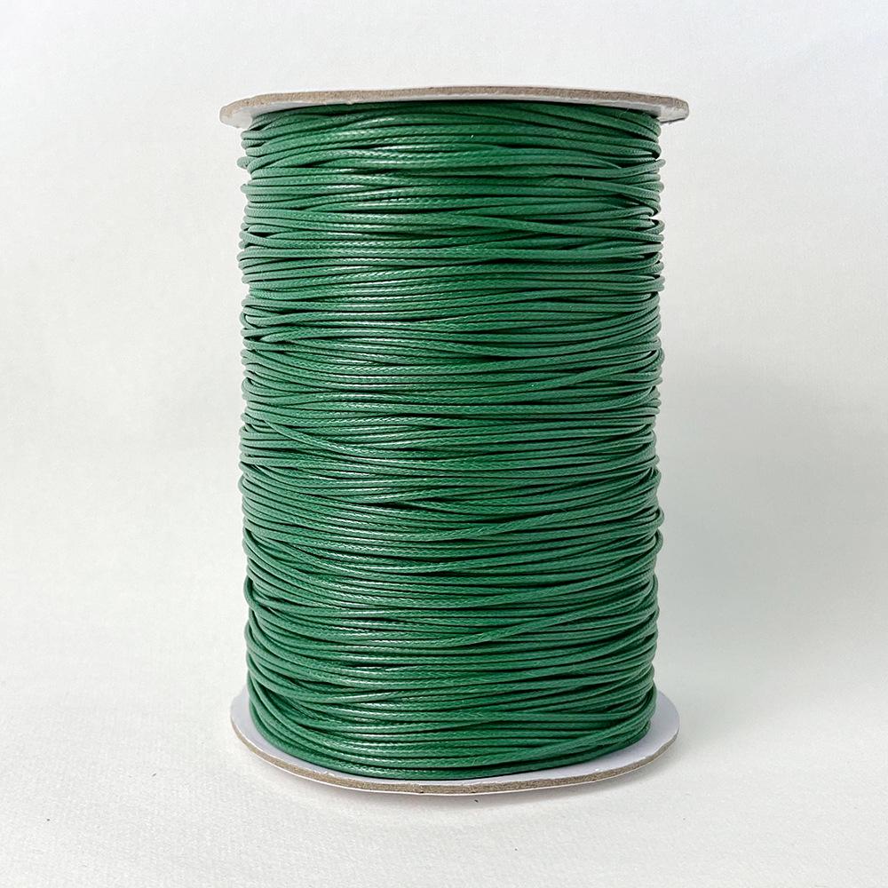 1mm Korean Waxed Rope: Jewelry & Pendant Necklace/Braided Bracelet with PU Leather