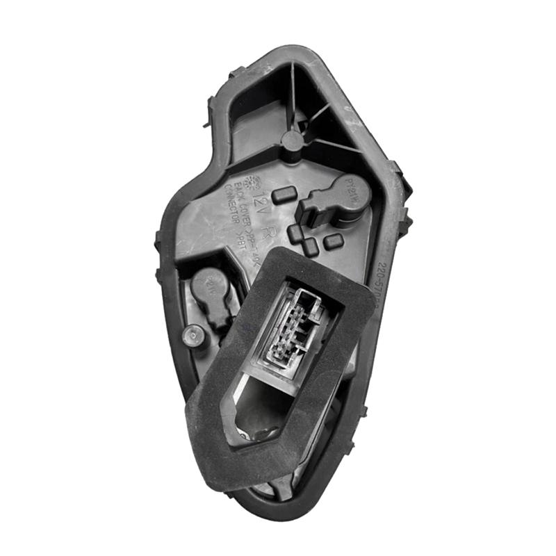 A03E-1Pair Car Rear Tail Light Lamp Holder Circuit Board 9673187080 9673186980 For  508 2011-2014 Brake Taillamp Base
