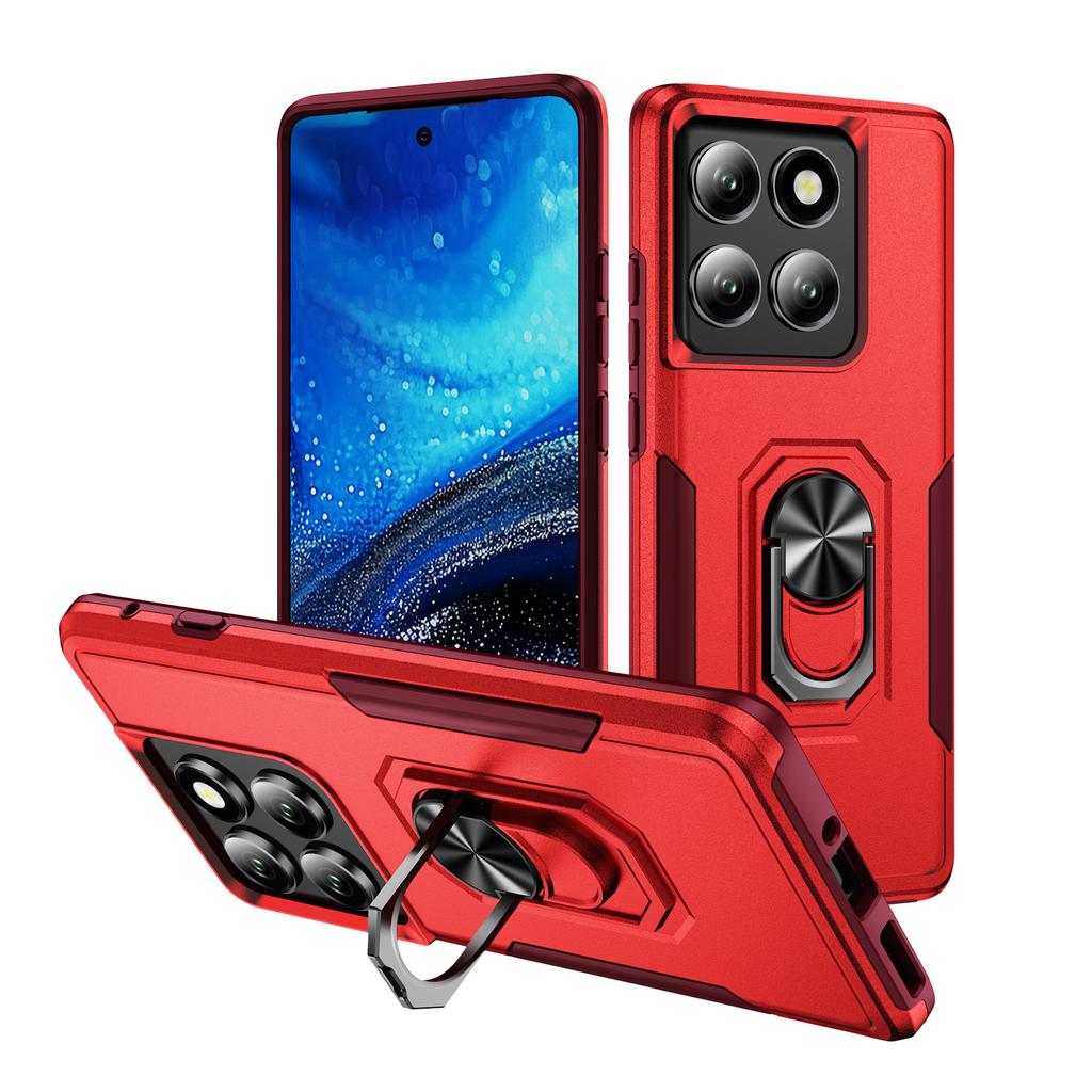 Capa de Celular com Suporte de Anel para Celular MOTO Edge 2 em 1 Capa de Celular Magnética