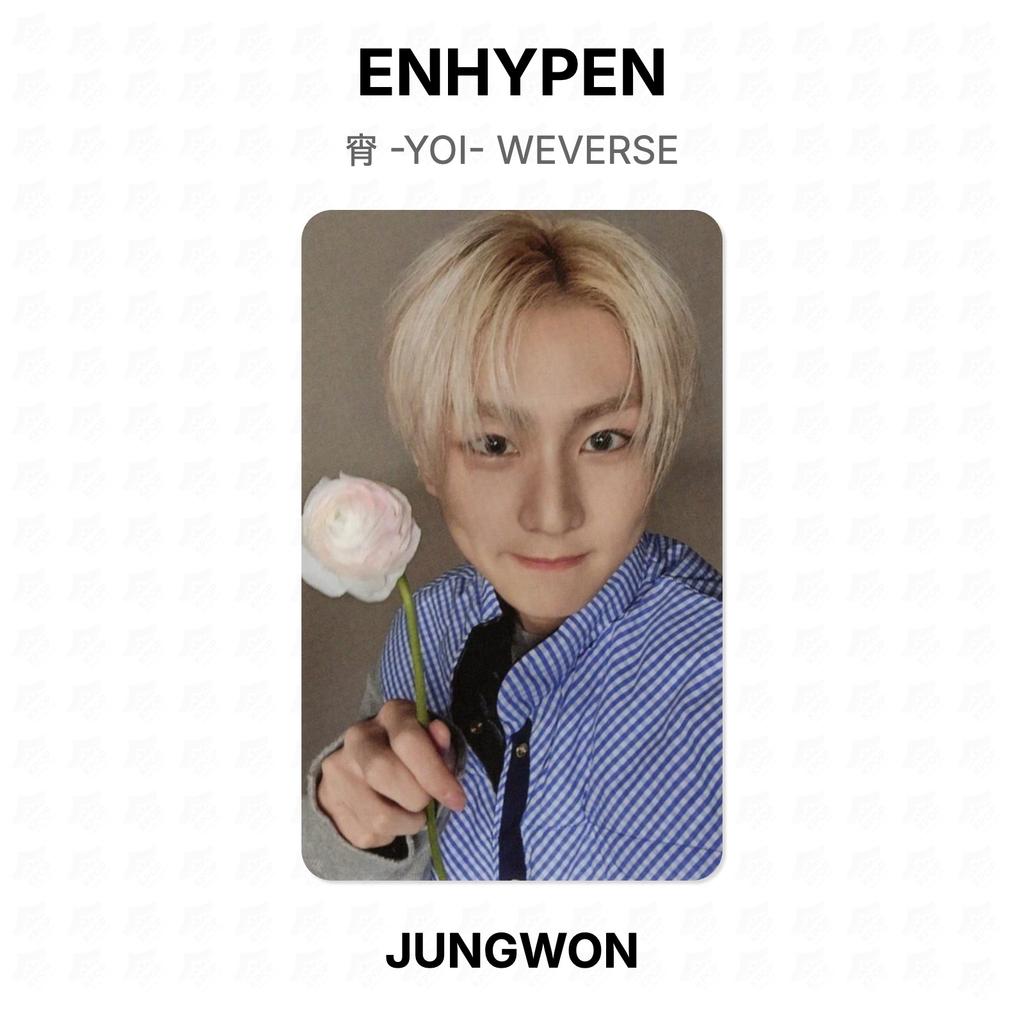ENHYPEN -YOI- WEVERSE Offizielle Fotokarte