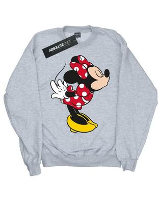 Kızlar Minnie Mouse Split Kiss Sweatshirt