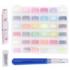 Bobbin with Thread Transparent Spool Sewing Embroidery Machine Accessories 36 Color Set