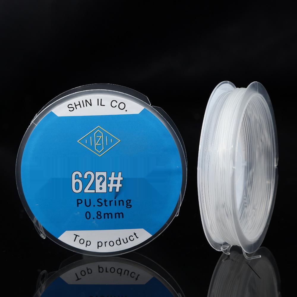 

Корейская эластичная прозрачная хрустальная леска для бисероплетения и браслетов - Износостойкая и прочная