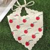 Cherry Triangle Hair Scarf Gilrs Holiday Retro Hair Bands for Women Makeup Styling Bandana Headwarp Headwear Accessories