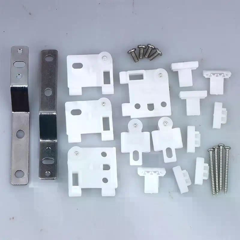 1Set Master Carrier With Wheel For Curved JIALISI Track Rail Electric Curtain Accessories Pulley Matched With 11.5mm Belt