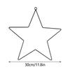 Star Wreath Ring Iron Dreamcatcher Metal Star Wire
