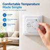 RTC70.26 White Mechanical Floor Heating Thermostat (1 Pack)
