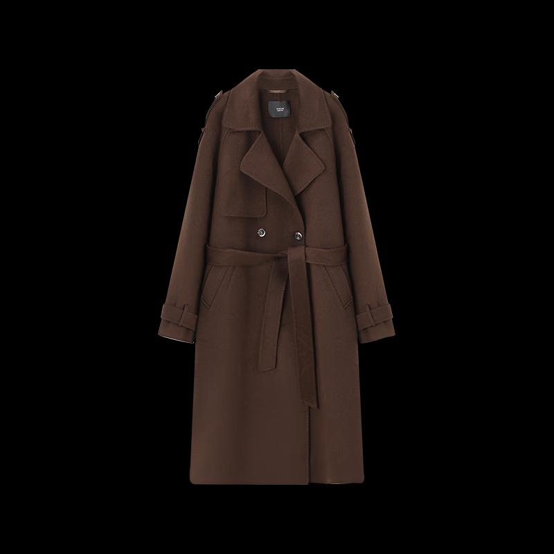 Mohanyi Mei 100% Merino Wool Double-Faced Overcoat