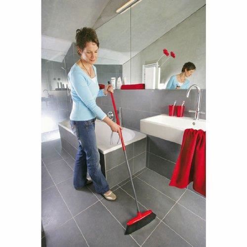 Vileda 141460 Balai intérieur synthétique 2en1, Plastique, Multicolore, 15x34x6 cm 149472