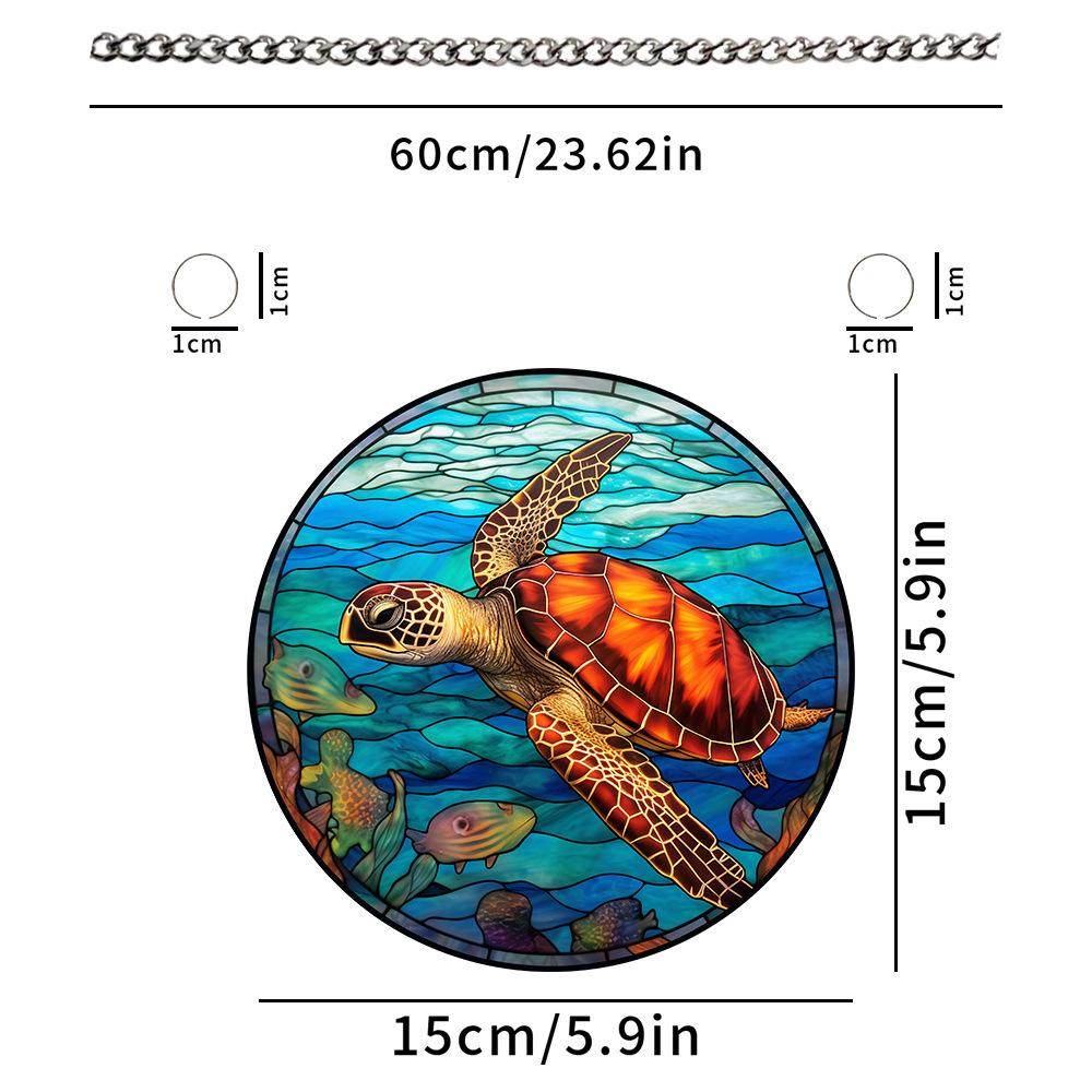 Personalized Butterfly Door Hanging Decor Acrylic Stain Glass Window Hanging Craft Colorful Bedroom Living Room Home Decoration