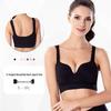 Large Fixed-Cup Wire-Free Women's Sports Bra for Yoga and Running