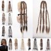 Long Viking Hair Extensions Clip In Handcrafted Braids Pony Tails  Renaissance Warrior Accessories