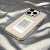 Fashion English Never Give Up Transparent Phone Case for iPhone 17 AIR 16 15 14 13 12 11 PRO XSMAX XR 7 8 PLUS Y2K Clear Cover