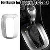27) Silver ABS Gear Shift Panel Surrounding Bezel Trim for Buick For Encore Perfect Match and Easy Installation