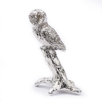 Eule (Klein) Hergestellt in England Tierkunst-Figuren-Sammlung