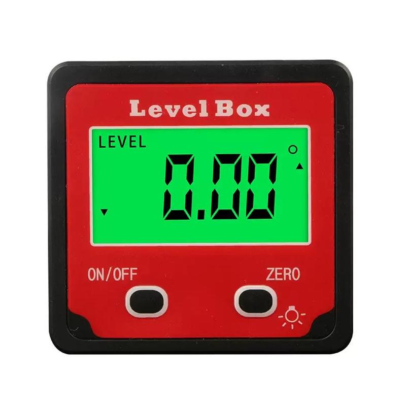 Magnetischer Winkelmesser Winkelmessgerät Winkelmesser Neigungsmesser Klinometer Gehrungswinkel Wasserwaage Elektronisch Digital LCD Hintergrundbeleuchtung