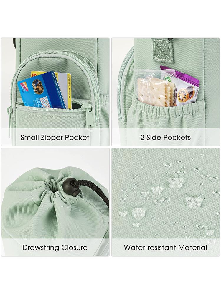 Water Bottle Holder with Strap 32oz 40oz 16 64oz Water Bottle Holder with Strap Insulated Water Bottle Carrier Sling Bag