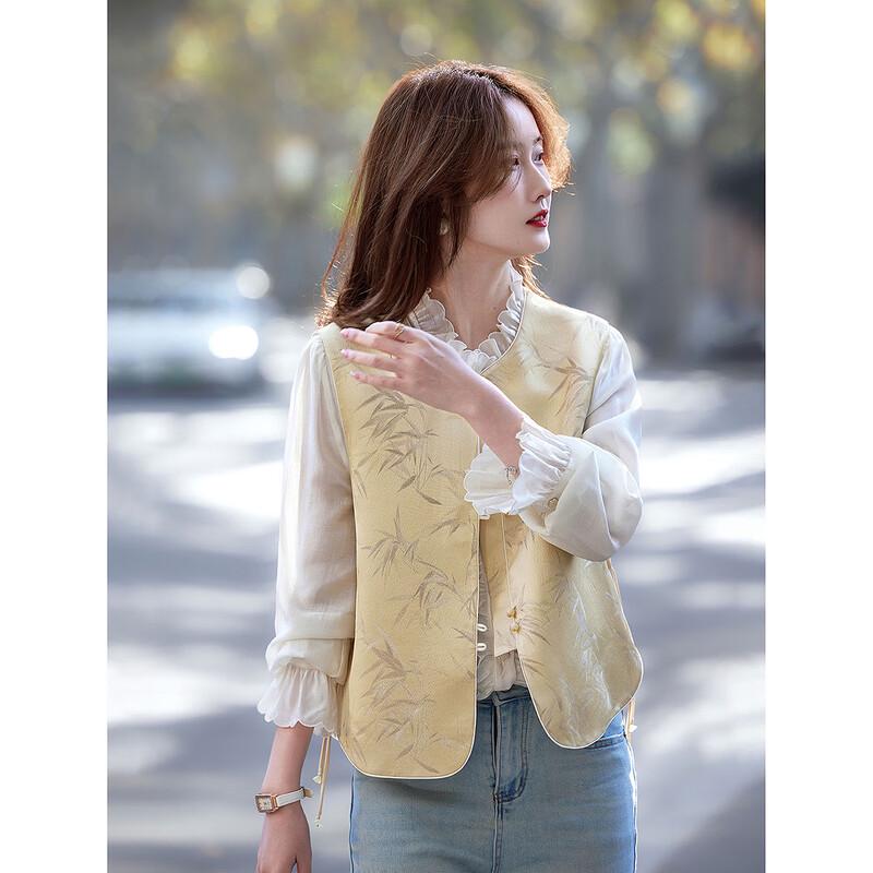Guofeng New Chinese Style Sleeveless Vest